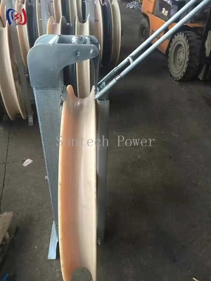 508 X 75MM Heavy Duty Wire Rope Pulley Konduktor Stringing Blok
