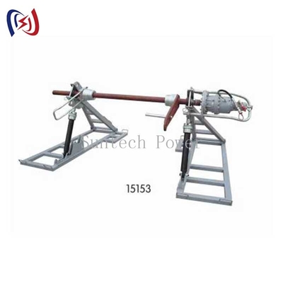 Heavy-Duty Hydraulic Conductor Reel Stands -- 5 Ton Kapasitas, Kontrol Ketegangan yang Bisa Disesuaikan untuk Konstruksi Lini Listrik Tegangan Tinggi