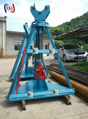 70kN Hydraulic Cable Reel Stand   Heavy-Duty Industrial Lifting ∙ Frame untuk Proyek Listrik & Telecom