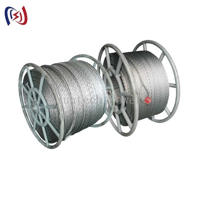 Anti-Twisting Braided Steel Rope ️ Kabel Galvanis Kekuatan Tinggi untuk Konstruksi Lini Listrik