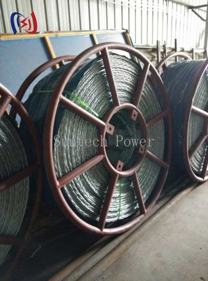 Anti-Twisting Braided Steel Rope ️ Kabel Galvanis Kekuatan Tinggi untuk Konstruksi Lini Listrik