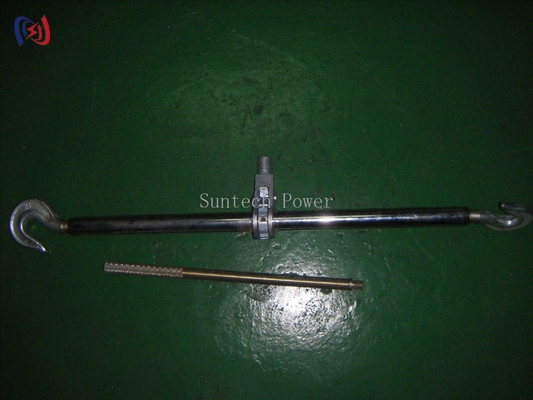 Turnbuckle Baja Tugas Ganda-Kait Baja – Baja Karbon Tempa | Penegangan yang Dapat Disesuaikan