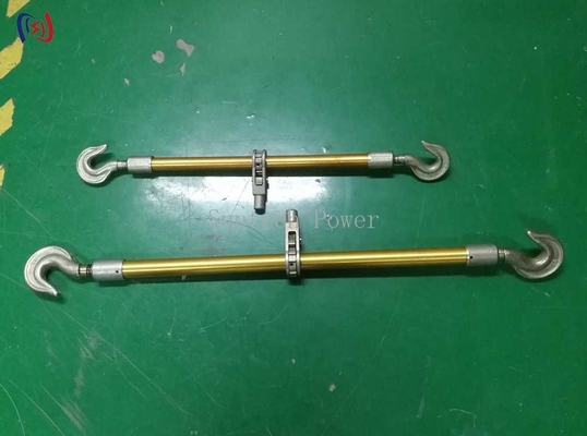 ​​Turnbuckle Stringing Paduan Aluminium Kustom Panjang Apapun Pitch Ulir Pesanan Massal OEM Tersedia​​