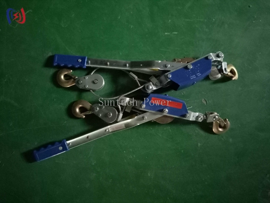 Kelas profesional Lever Block Hoist Untuk Pekerjaan Utilitas Lini Listrik