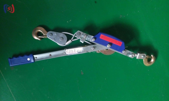 Kelas profesional Lever Block Hoist Untuk Pekerjaan Utilitas Lini Listrik