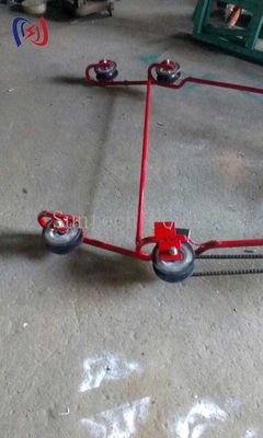 Trolley Inspeksi Dan Jalur Udara Sepeda Untuk Kerja Jalur Langsung Pada Konduktor Kembar