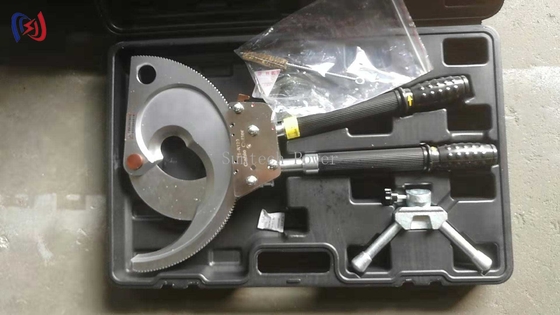 Compact Manual Cable Shear Untuk Tembaga / Aluminium Konduktor