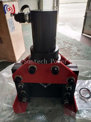 Hydraulic Angle Steel Cutter Heavy Duty Industrial Tool Untuk 45° & 90° Precision Cutting