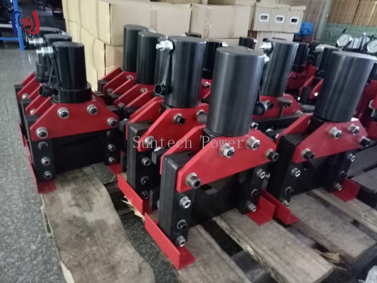 Hydraulic Angle Steel Cutter Heavy Duty Industrial Tool Untuk 45° & 90° Precision Cutting