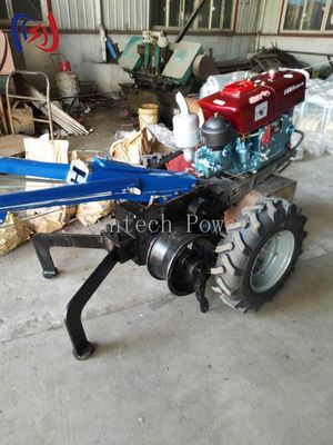 Tugas berat 60T Kapasitas berjalan Traktor Winch Untuk Kehutanan Pertanian