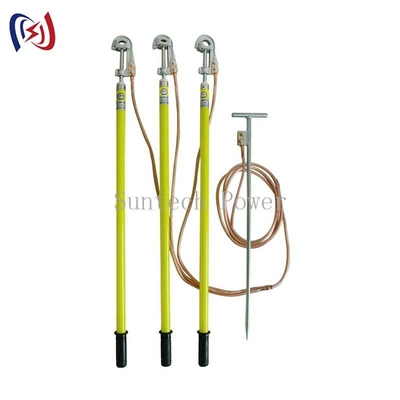 Kabel Pembumian Tugas Berat Dengan Penjepit Tembaga Untuk Keselamatan Listrik