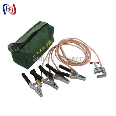 Kit Kabel Grounding Keselamatan Industri Dengan Tas Penyimpanan Tahan Lama Untuk Kemudahan Transportasi