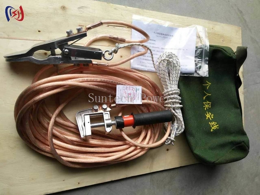 Kit Kabel Grounding Keselamatan Industri Dengan Tas Penyimpanan Tahan Lama Untuk Kemudahan Transportasi