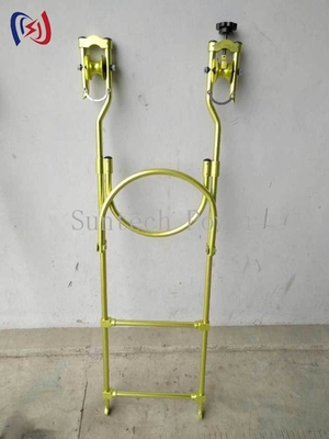 Trolley tangga tali gantung profesional untuk inspeksi jalur tegangan tinggi