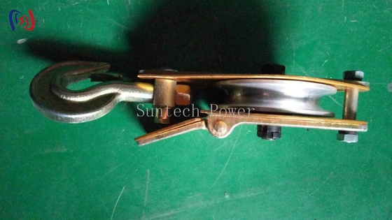 Katrol Paduan Aluminium Kekuatan Tinggi Dengan Bantalan Bola Tertutup