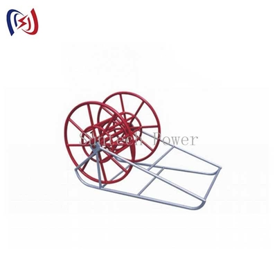 Rope Reel And Stand Heavy Duty Steel Construction Untuk Pengelolaan Tali Industri