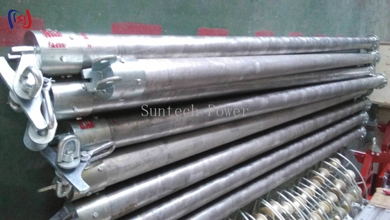 Tiang Gin Tubular Kelas Profesional Untuk Proyek Pemasangan Saluran Listrik