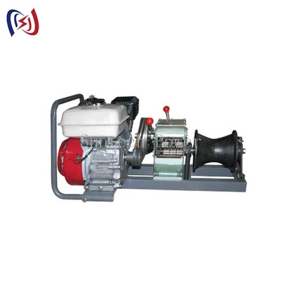 Sistem Lengkap Penggerak Sabuk Power Winch untuk Pengangkatan dan Penarikan Tugas Berat