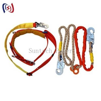 Single Harness Harness Keamanan 100KG Beban Perlindungan Jatuh Industri