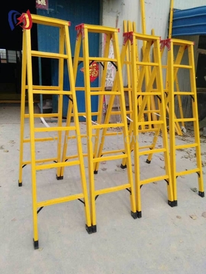 Tangga Fiberglass Berinsulasi 100kV untuk Pekerjaan Listrik