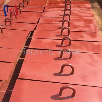 Angkur Tanah Tugas Berat untuk Tiang Utilitas Kapasitas 30-160KN