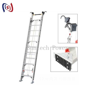 Aluminium Alloy Ladder 2.5-7M 150KG Kapasitas Industri