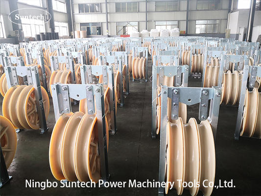 Blok stringing seri 1160 untuk bundle conductor beban 60-120KN