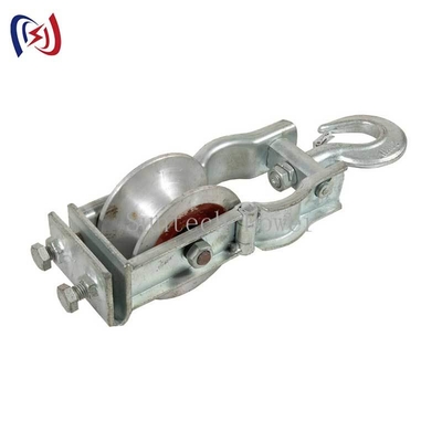 Blok Penarik Dual-Use 5-20KN Aluminium Nylon Sheave