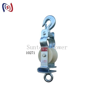 Blok Penarik Dual-Use 5-20KN Aluminium Nylon Sheave