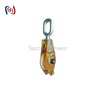 Aluminium Hoisting Tackle dengan Nylon Sheave 10-100KN Load