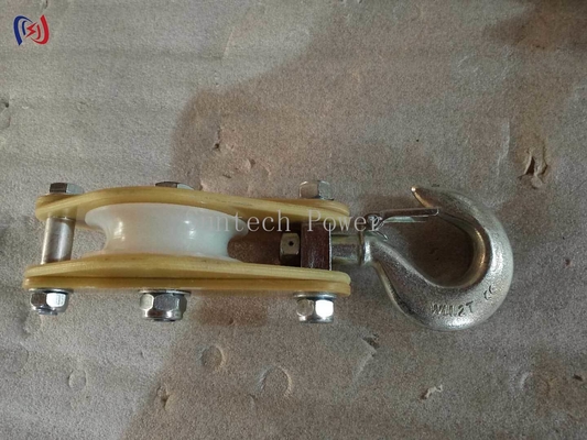 Peralatan Angkat Terisolasi Pelat Resin Epoksi Katrol Nilon 5-50KN
