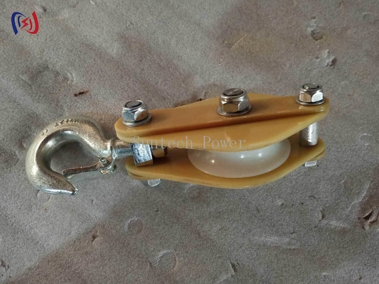 Peralatan Angkat Terisolasi Pelat Resin Epoksi Katrol Nilon 5-50KN