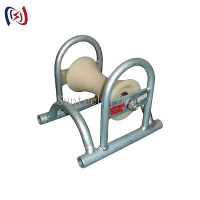 Heavy Duty Cable Ground Roller 5KN Load Power Line Konstruksi