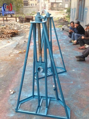 Stand rol baja tugas berat untuk pemasangan kabel 10-50KN