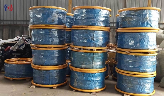 Anti-Twisting Braided Steel Rope 9-42mm untuk Konstruksi Jalur Listrik