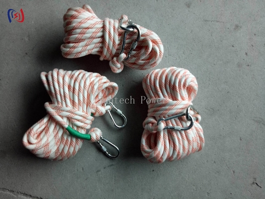 Tali nilon terisolasi 6-24mm Tidak konduktif untuk pekerjaan listrik