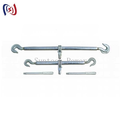 Turnbuckle Baja Ringan Ganda 5-100KN untuk Konstruksi Saluran Listrik