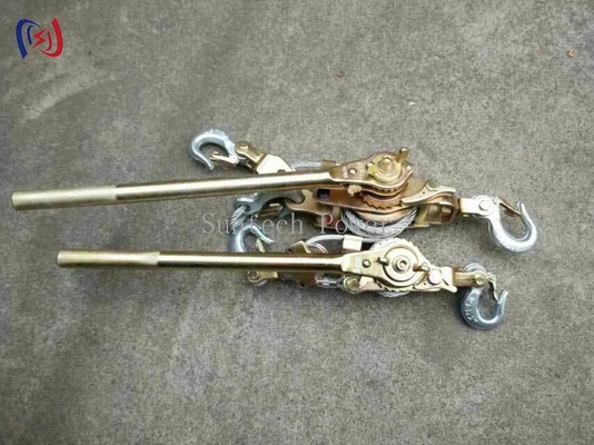 Ratchet menarik kawat tightener 10-30KN untuk konstruksi jalur listrik