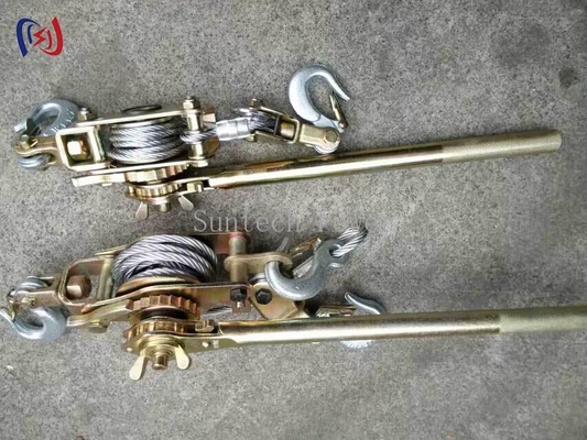 Ratchet menarik kawat tightener 10-30KN untuk konstruksi jalur listrik