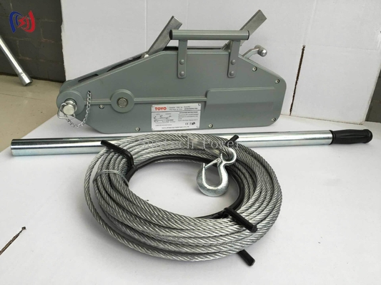 Wire Rope Handle Hoist HSS408 untuk Konstruksi Lini Listrik