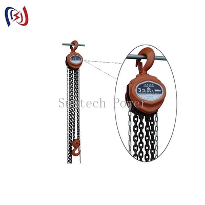 Manual Chain Lift 5-200KN untuk konstruksi jalur listrik