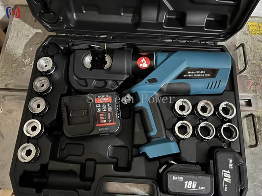 Tang Hidrolik Crimping Baterai 18V HT-Z1 untuk Saluran Listrik