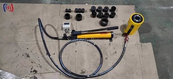 Perforator hidraulik 16-114mm Jangkauan tusukan 100-150KN Kekuatan