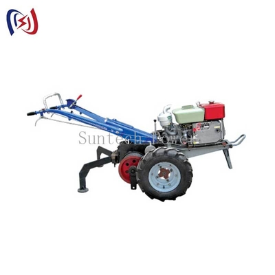 Winch Traktor Jalan Kaki 15HP Jarak Sumbu Roda 1040mm untuk Pembangunan Saluran Listrik