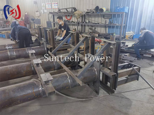 Baki Kabel Pipa Baja Profesional dengan Manajemen Kabel Terorganisir Konstruksi Kokoh dan Jaminan Keselamatan untuk Penopang Saluran Listrik