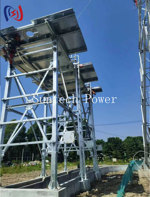 Heavy Duty High Voltage Kabel Bracket Konstruksi Baja 1 Tahun Garansi