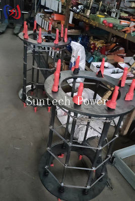 Ground Anchor Bolts Set Lengkap untuk Konstruksi Lini Listrik, Garansi 1 Tahun