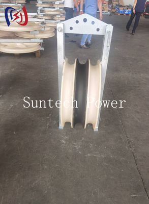 Blok Penarik Konduktor Tugas Berat Seri 660 dengan Dimensi Katrol yang Dapat Disesuaikan dan Umur Satu Tahun