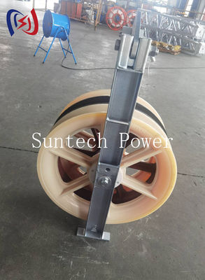 Blok Penarik Konduktor Tugas Berat Seri 660 dengan Dimensi Katrol yang Dapat Disesuaikan dan Umur Satu Tahun