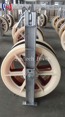 Blok Penarik Konduktor Tugas Berat Seri 660 dengan Dimensi Katrol yang Dapat Disesuaikan dan Umur Satu Tahun